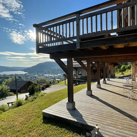La Taniere, Luxe Avec Vue Imprenable Sur Le Horská chata *