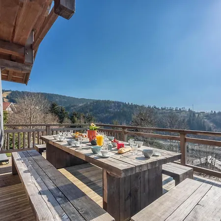 Chalet La Taniere, Luxe Avec Vue Imprenable Sur Le