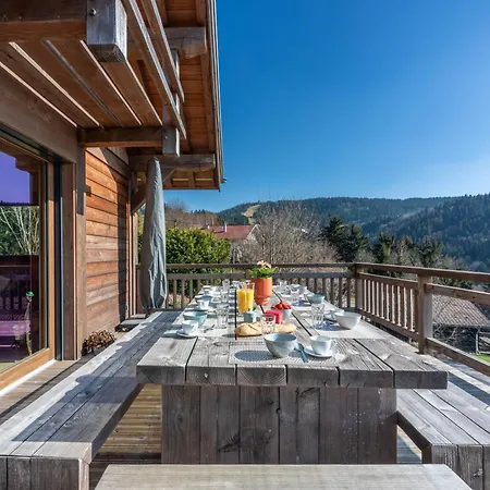 Chalet La Taniere, Luxe Avec Vue Imprenable Sur Le *