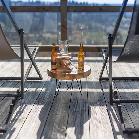 Chalet La Taniere, Luxe Avec Vue Imprenable Sur Le