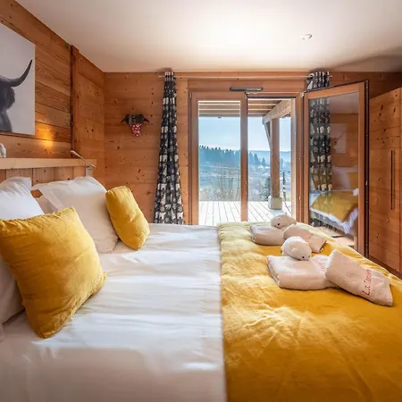 Chalet La Taniere, Luxe Avec Vue Imprenable Sur Le Gerardmer
