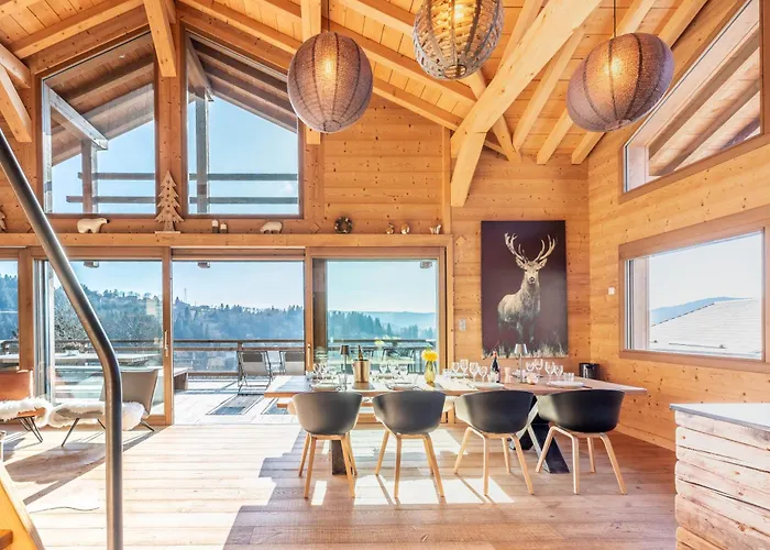 Horská chata La Taniere, Luxe Avec Vue Imprenable Sur Le Gérardmer