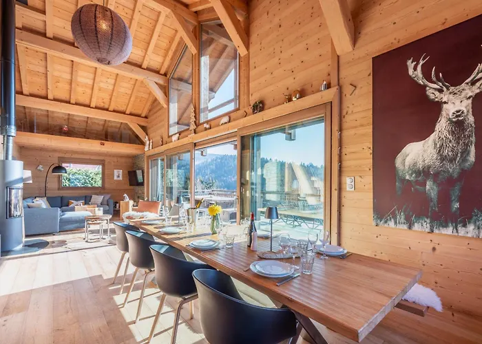 Horská chata La Taniere, Luxe Avec Vue Imprenable Sur Le