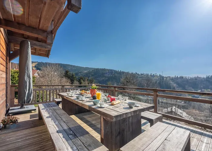 Horská chata La Taniere, Luxe Avec Vue Imprenable Sur Le