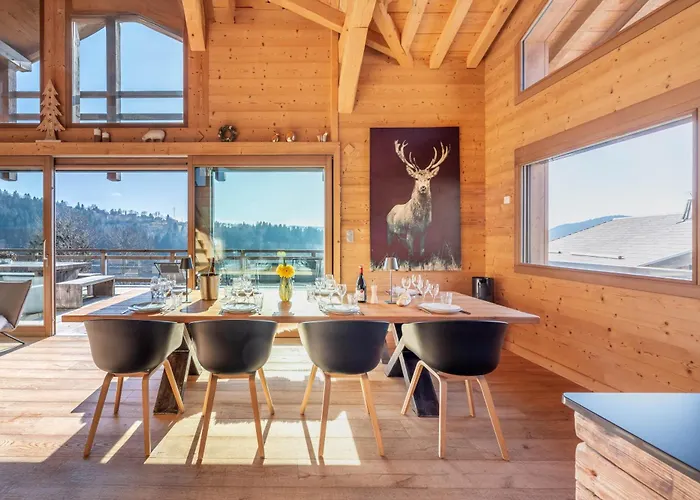 Horská chata La Taniere, Luxe Avec Vue Imprenable Sur Le *