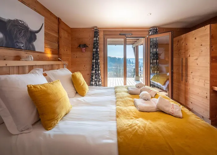 Horská chata La Taniere, Luxe Avec Vue Imprenable Sur Le Gérardmer