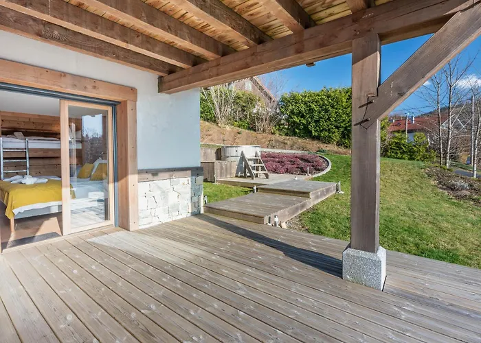 La Taniere, Luxe Avec Vue Imprenable Sur Le Horská chata